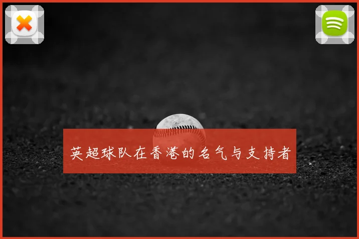 英超球队在香港的名气与支持者